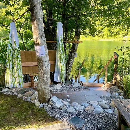 Residenz Aichwaldsee 2 Mit Privaten Seezugang Und Badestrand 公寓