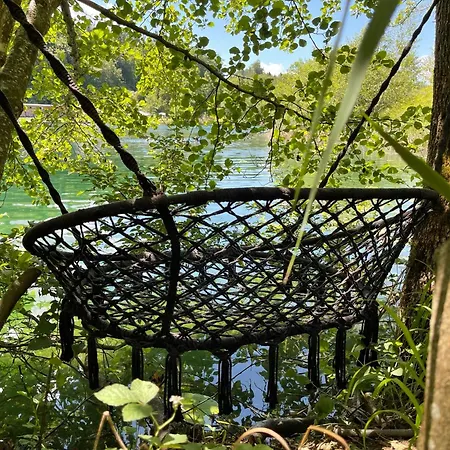 公寓 Residenz Aichwaldsee 2 Mit Privaten Seezugang Und Badestrand